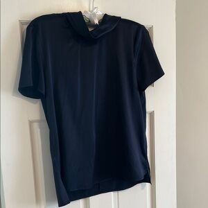 Boss Midnight Blue Satin Blouse